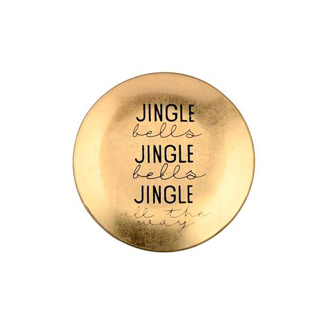 Love Plates - Glasteller "Jingle Bells" von Gift Company Love Plates - Glasteller "Jingle Bells" von Gift Company
