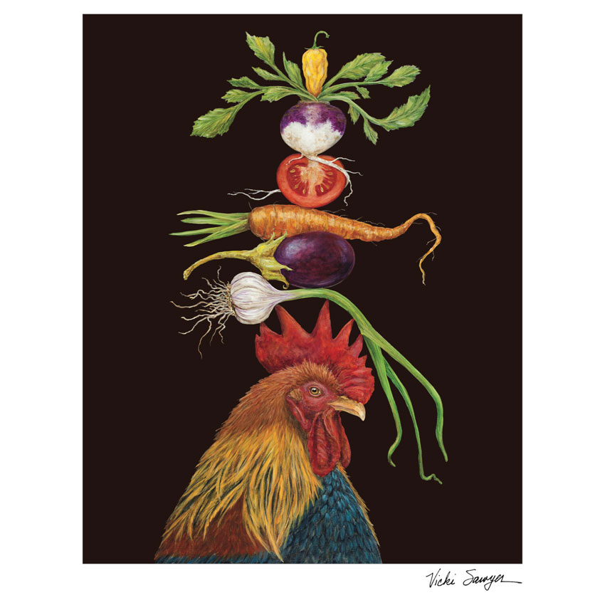 "HOMER"- Art Print von Vicki Sawyer - liebenswerte und skurrile Kunst von Hester & Cook 
