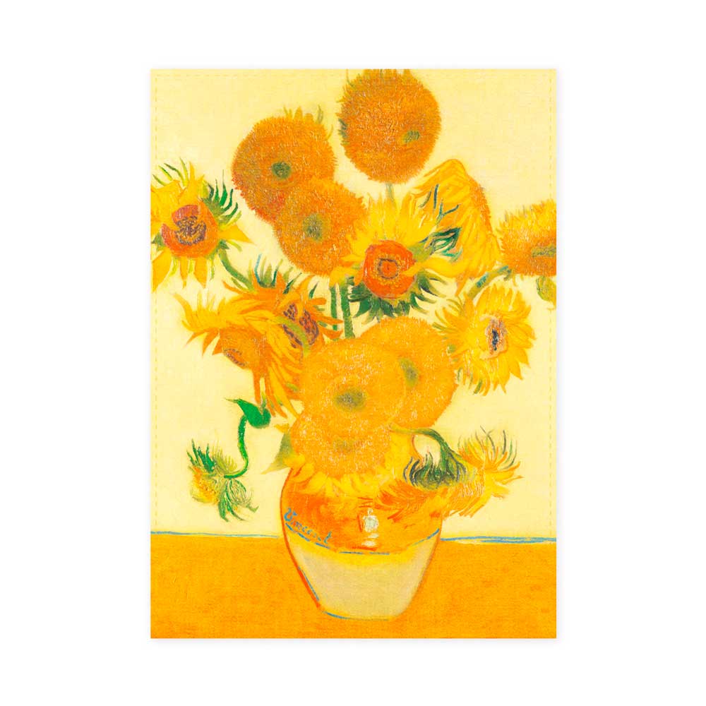 "Sonnenblumen" - Geschirrtuch / Vincent van Gogh