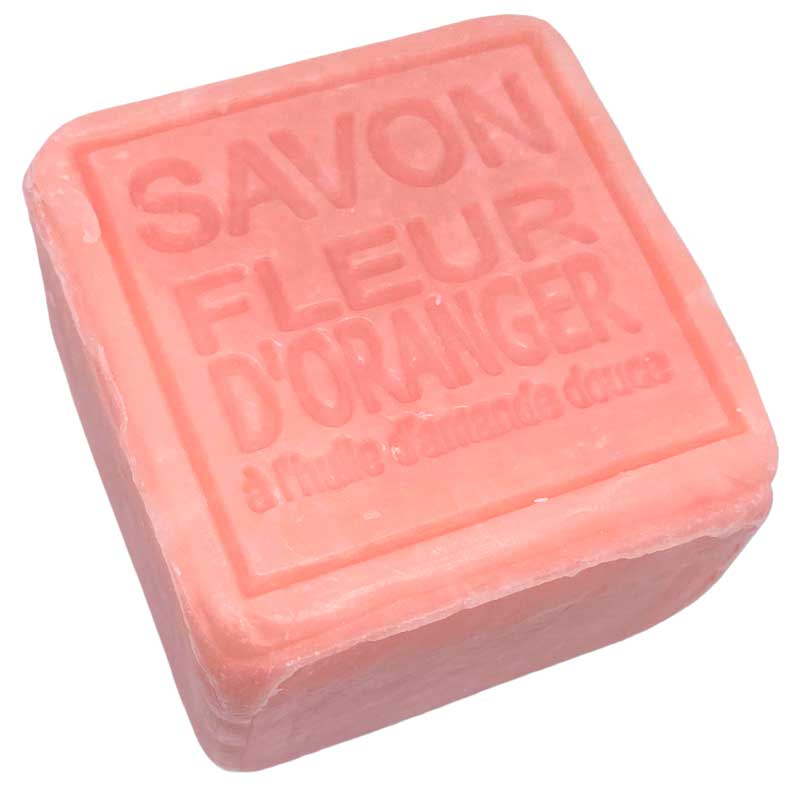 Savon Cube Fleur d'Oranger - Orangenblüten Würfelseife von Maitre Savonitto