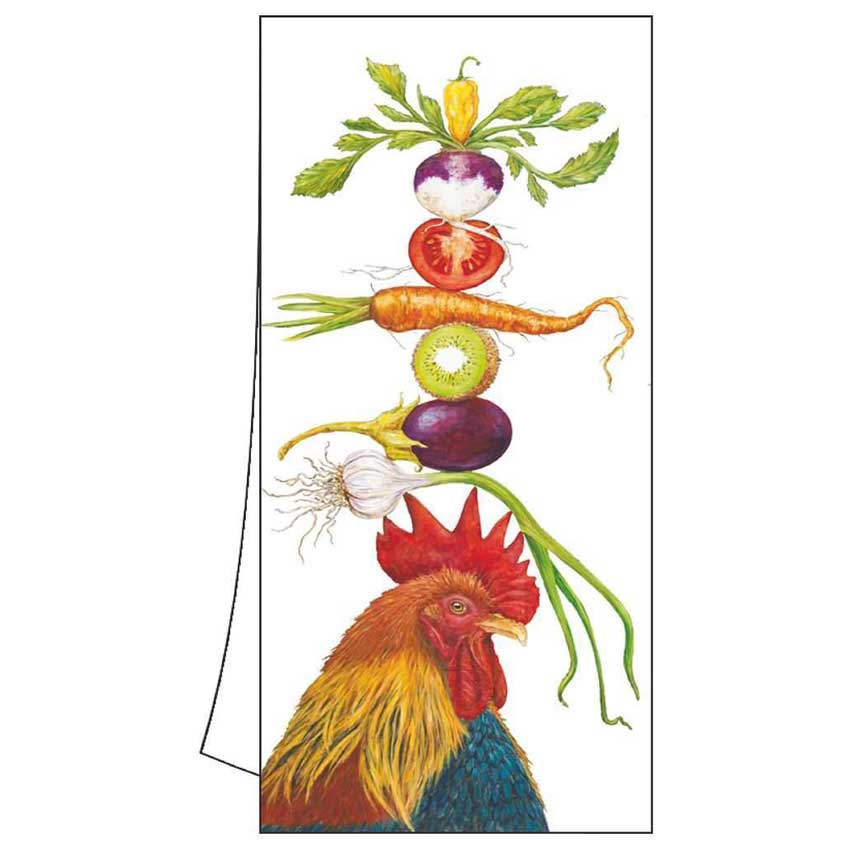 Geschirrtuch "Homer the Rooster" von Paperproducts Design Geschirrtuch "Homer the Rooster" von Paperproducts Design