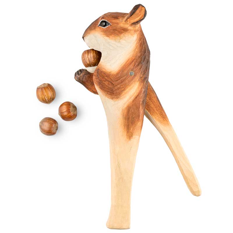 Nussknacker "Eichhörnchen" - Handwerkskunst von Wildlife Garden